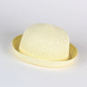 Wholesale Baby Straw Hat Solid Color Kids Character Decoration Infant Sun Hats Girl Boys Bucket Cap Children Beach Panama Caps
