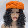 Bronzing Fabric Women's Headbands Elastic Braids Hair Bands Female Turban Cap Party Headwear Accessories Fashion Bandage Bandana