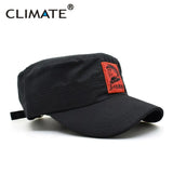 CLIMAT Nouvelles casquettes militaires cool pour hommes, casquette du président chinois Mao Zedong, casquette verte de l'armée, casquette à dessus plat, chapeau pour adulte du Parti communiste