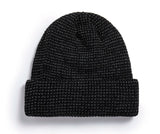 TOHUIYAN Reflective Knitted Hats Magical High Visibility Winter Warm Caps Women Men Bonnet Beanie Hat for Night Running Walking