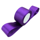 Ruban de satin violet pour emballage cadeau en gros Rubans de Noël