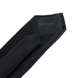 Cravates noires pour hommes et femmes, costumes décontractés, cravates unies, cravates fines pour hommes, pour affaires, mariage, cravates fines pour hommes