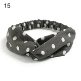 New Fashion Women Girls Bohemian Hair Bands Print Headbands Vintage Cross Turban Bandage Bandanas HairBands Hair Accessories