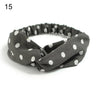 New Fashion Women Girls Bohemian Hair Bands Print Headbands Vintage Cross Turban Bandage Bandanas HairBands Hair Accessories