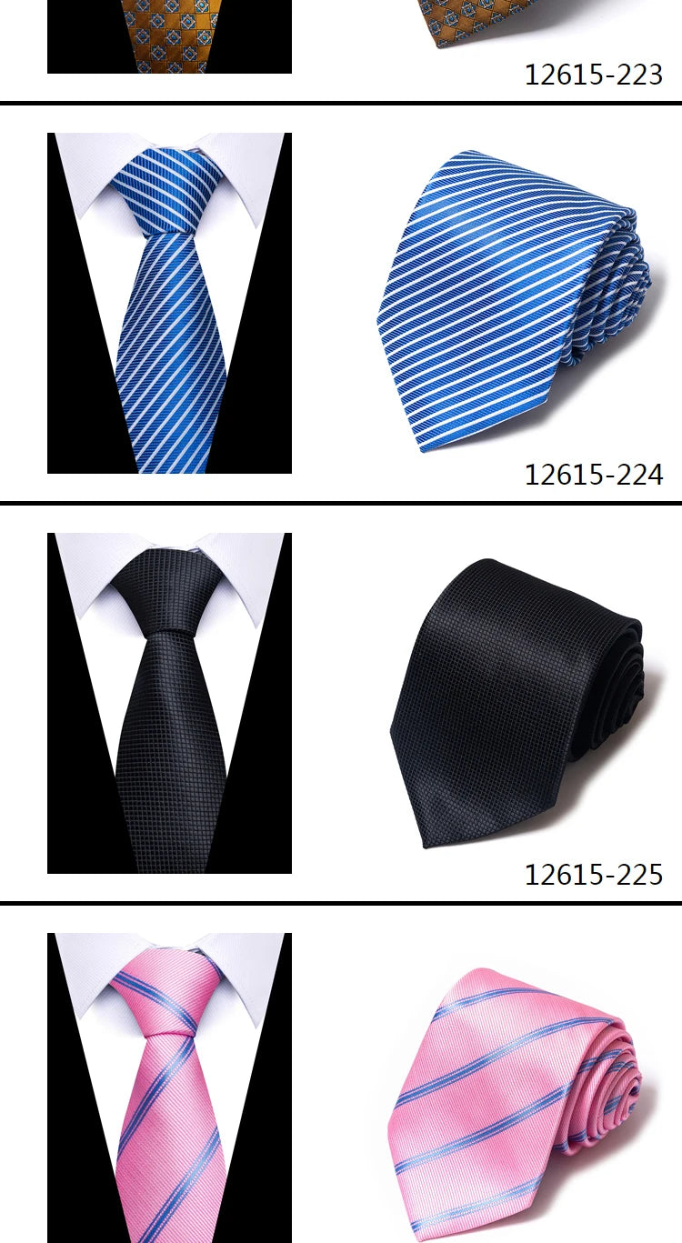 Cravate pour homme, 7,5 cm, de luxe, gris foncé, accessoires de mariage, à pois, pour le travail
