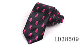 Skinny Ties For Men Women Colorful Printed Casual Neck Tie Slim Neckties Funny Fashion Mens Necktie For Wedding Party Gravata