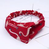 2020 Fashion Bohemian Headband Print Hairbands For Women Girls Vintage Cross Knot Turban Bandanas Headwear Hair Accessories