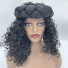 Latest Exaggerated Satin Twist Braids Headband Handmade African Headtie Nigerian Wedding Gele Women Turbans Ladies Head Wraps