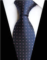Corbatas de seda tejidas en jacquard con diseño de cachemira a cuadros para hombre, corbatas de 8 cm a rayas para trajes de negocios, bodas y fiestas.