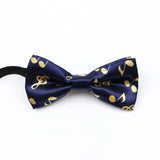 Nœud papillon en forme de note de musique, guitare, piano, pour adultes et enfants, accessoire fantaisie fait à la main pour fête de mariage, cadeau pour hommes