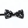 Nœud papillon en forme de note de musique, guitare, piano, pour adultes et enfants, accessoire fantaisie fait à la main pour fête de mariage, cadeau pour hommes