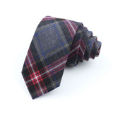 Nouvelles cravates en polyester TR souple pour hommes, fines, à carreaux, pour affaires, robe de mariée, papillon, accessoires de cou quotidiens