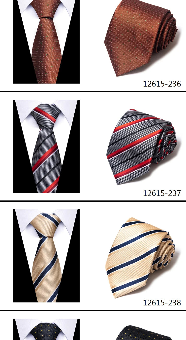 Cravate pour homme, 7,5 cm, de luxe, gris foncé, accessoires de mariage, à pois, pour le travail