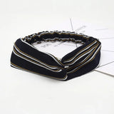 2020 Fashion Bohemian Headband Print Hairbands For Women Girls Vintage Cross Knot Turban Bandanas Headwear Hair Accessories