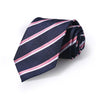 Cravate Huishi 8 cm à pois pour homme, slim, tendance, en polyester et microfibre, à carreaux, pour mariage