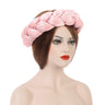Fashion Candy Color Braids Twist Headbands for Women African Headwear Elastic Hair Bands Ladies Turban Female Bandage Headwrap