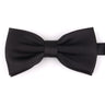 Cravates fines solides pour garçons et filles, uniformes scolaires, cravate noire réglable pour hommes et femmes, cravate de mariage pour marié, nœud papillon