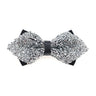 Nœud papillon rose diamant pour homme, nœud papillon strass, accessoire de mariage tendance