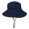 Girls Boys Outdoor Anti UV Beach Cap Summer Baby Sun Hat Swimming Hat Kids Bucket Cap with Adjustable Chin Strap 0-8 Years