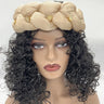 Latest Exaggerated Satin Twist Braids Headband Handmade African Headtie Nigerian Wedding Gele Women Turbans Ladies Head Wraps