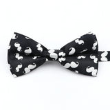 Nœud papillon en forme de note de musique, guitare, piano, pour adultes et enfants, accessoire fantaisie fait à la main pour fête de mariage, cadeau pour hommes