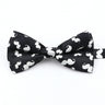 Nœud papillon en forme de note de musique, guitare, piano, pour adultes et enfants, accessoire fantaisie fait à la main pour fête de mariage, cadeau pour hommes