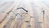 Titanium Glasses Super Small Oval Full Rim Eyeglass Frames Men Women Optical Prescription Lightweight Earwear