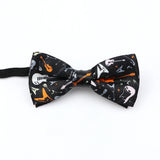 Nœud papillon en forme de note de musique, guitare, piano, pour adultes et enfants, accessoire fantaisie fait à la main pour fête de mariage, cadeau pour hommes