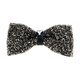 Nœud papillon rose diamant pour homme, nœud papillon strass, accessoire de mariage tendance
