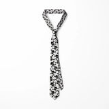 Nouvelle mode crâne punk tendance hommes cravate nouveauté 8 cm mince décontracté chien nylon hommes cravate fête mariage fête accessoires cravate cravate