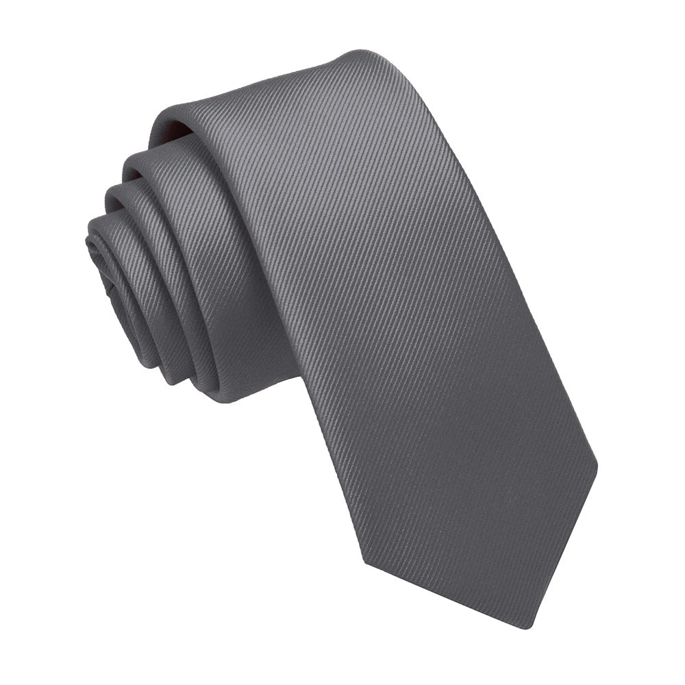 Cravate JEMYGINS pour homme, fine et unie, 6 cm, de haute qualité, tendance, verte et noire, style libre, pour fête et mariage