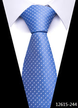 Cravate pour homme, nouveau design, vente en usine, offre spéciale, 7,5 cm, cravate, chemise à carreaux jaune, accessoires pour homme, anniversaire d'Abraham Lincoln