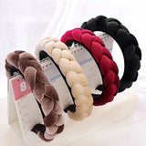 Velvet Braid Hairband Headband for Women Girls Hair Accessories