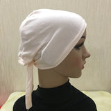 Hijab musulman en coton à couverture complète, couvre-chef islamique, chapeau sous-foulard, bonnet en os, foulards turcs, couvre-chef musulman