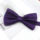 Solid Colorful Parent-Child Bowtie Set Classic Cute Family Butterfly Party Dinner Wedding Design Cute bow tie Accessory NO.1-15