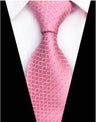 Corbatas de seda tejidas en jacquard con diseño de cachemira a cuadros para hombre, corbatas de 8 cm a rayas para trajes de negocios, bodas y fiestas.
