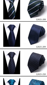 Cravate pour homme, 7,5 cm, de luxe, gris foncé, accessoires de mariage, à pois, pour le travail