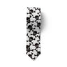 Nouvelle mode crâne punk tendance hommes cravate nouveauté 8 cm mince décontracté chien nylon hommes cravate fête mariage fête accessoires cravate cravate