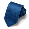 Cravate classique en soie pour homme, 48 couleurs, 7,5 cm, de luxe, à rayures, fine, pour costume, mariage, fête