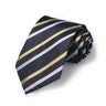 Cravate Huishi 8 cm à pois pour homme, slim, tendance, en polyester et microfibre, à carreaux, pour mariage