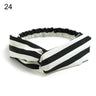 New Fashion Women Girls Bohemian Hair Bands Print Headbands Vintage Cross Turban Bandage Bandanas HairBands Hair Accessories