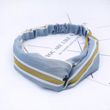 2020 Fashion Bohemian Headband Print Hairbands For Women Girls Vintage Cross Knot Turban Bandanas Headwear Hair Accessories
