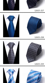 Cravate pour homme, 7,5 cm, de luxe, gris foncé, accessoires de mariage, à pois, pour le travail
