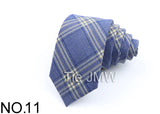 Nouvelles cravates en polyester TR souple pour hommes, fines, à carreaux, pour affaires, robe de mariée, papillon, accessoires de cou quotidiens