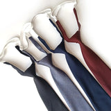 Corbata elástica de 7 cm para niños, corbata escolar para niños, niñas y bebés, corbata de color liso a la moda para bodas, corbata de boda.