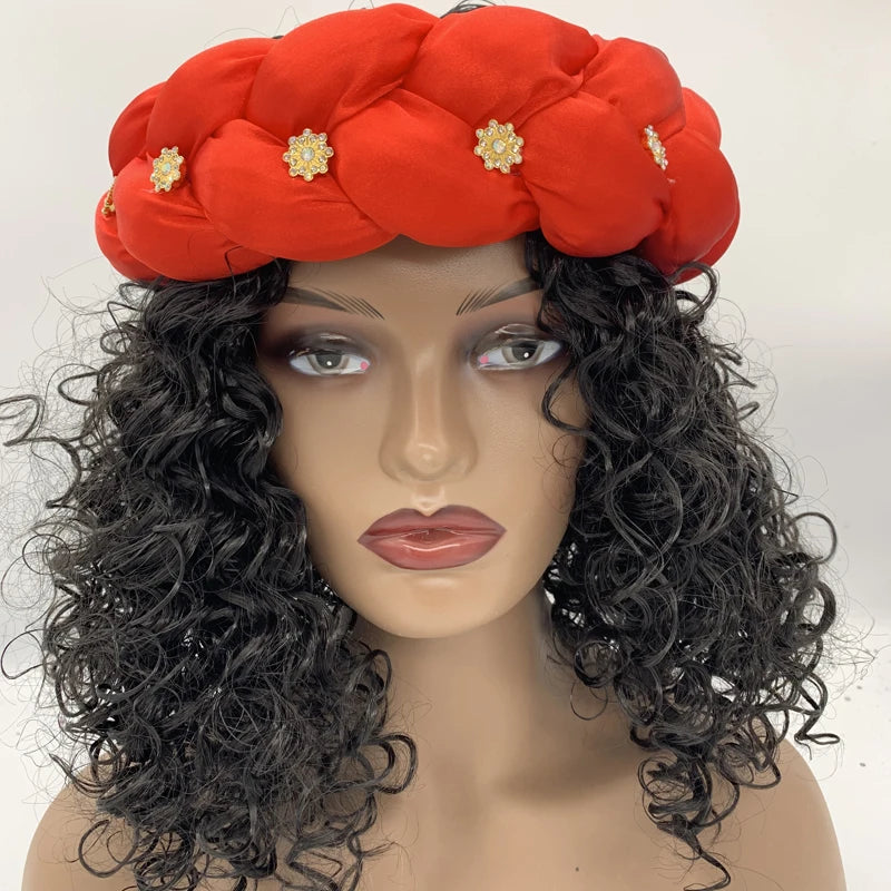 Women Braids Headbands Candy Color Elastic Hairbands Female Bandanas Girls Diamonds Hair Bands Headwear Accessories