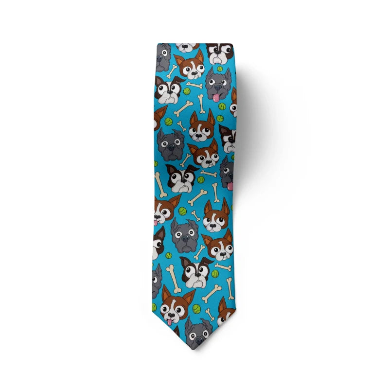 Nouvelle mode crâne punk tendance hommes cravate nouveauté 8 cm mince décontracté chien nylon hommes cravate fête mariage fête accessoires cravate cravate
