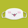 Super Cute Expression Smile Breathable Mouth Face Mask For Korean Black Kpop Unisex Kawaii Face Mouth Muffle Mask Cotton Anime