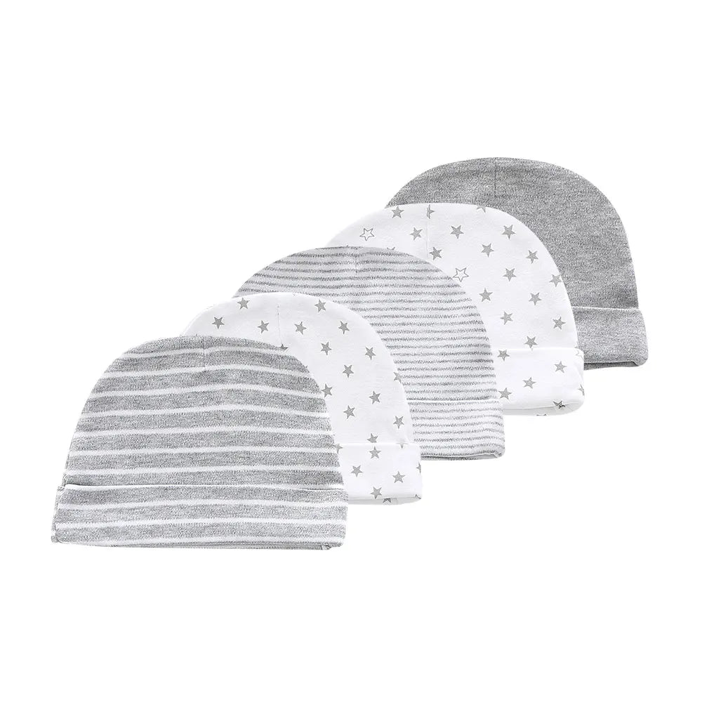 Bonnet et moufles pour nouveau-né, bonnet confortable pour fille et garçon, bonnet et gants en coton pour bébé de 0 à 6 mois