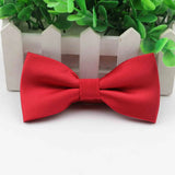 Classical Solid Fashion Bowties Groom Men Colorful Striped Cravat Grid Male Marriage Butterfly Wedding Bow Ties